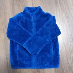 UNIQLO フリースジャケット 130 青