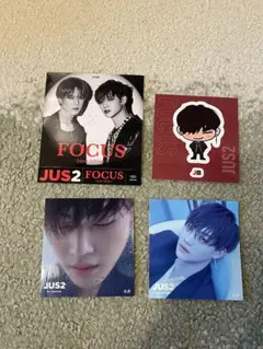 JUS2 got7 スティッカー　JB 4枚セット