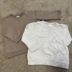 H&M トレーナー 2枚セット 保育園着