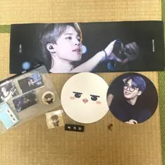 ジミン スローガン カード うちわ 名札 セット マスター マスタニム BTS