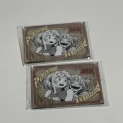 ヒロアカ原画展　パブミラー風アクリルステッカーコレクション　お茶子&トガヒミコ