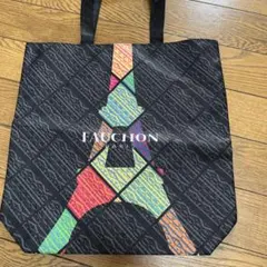 非売品　フランスFAUCHON エコバッグ 　エッフェル塔柄 高島屋限定　新品！のサムネイル