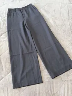 ギャルリーヴィ ダークグレー ワイドパンツ イージーパンツ
