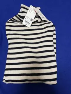 UNIQLO エクストラファインメリノリブタートルネックセーターS