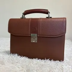 ✨美品✨バーバリーズ 筒型 ハンドバッグ シボ革 裏地ノバチェック 