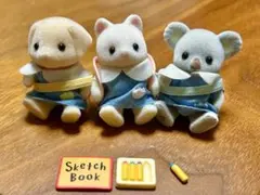 シルバニアファミリー 幼稚園 トイザらス 人形セット 3体 おまけ付き