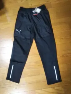 裏起毛】PUMA プーマ ジャージパンツ ジョガーパンツ 黒ブラック160cm