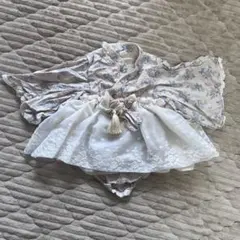 Cottoli 花柄フリルベビー服 サイズ80 バースデイ