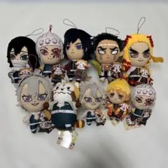 鬼滅の刃　ぬいぐるみ　ラスカル　コラボ　柱　まとめ売り　フリュー　不死川　冨岡