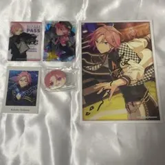 あんスタ 桜河こはく ぱしっつ クリアカード おまんじゅう 前髪クリップ