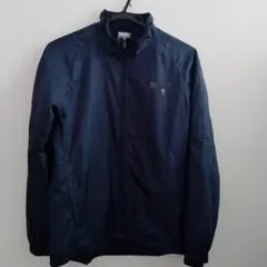 PUMA ネイビー ナイロンジャケット Sサイズ男女兼用