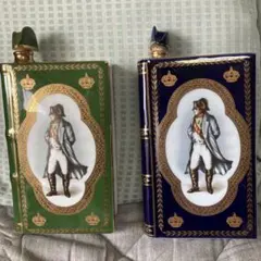 ナポレオンコニャック 　空き瓶［緑・青2点］美品