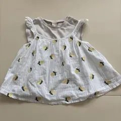 ベビー服　半袖トップス　90㎝　プティマティン