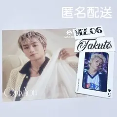 MAZZEL TAKUTO アナザージャケット　トレカ　タトゥーステッカー