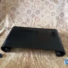 新品♪ 巾54cm 花梨 無垢 だるま型 平花台 飾り台 香炉台 盆栽台 漆