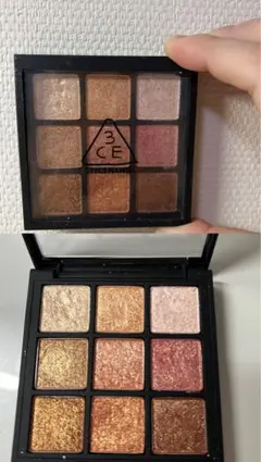 3CE アイシャドウパレット ラメ9色