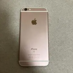 iPhone6s ローズゴールド スマートフォン本体64GB