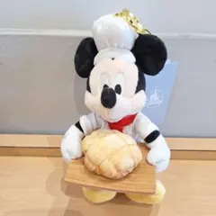 ディズニーストアミッキー ぬいぐるみキーホルダー MICKEY'S BAKERY