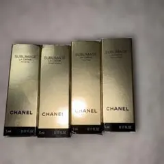 未使用品❣️CHANEL SUBLIMAGE LA CRÈME 4個セット 5ml