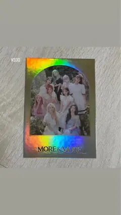 twice トレカ　ナヨン　特典　more&more