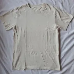 クルーネック Tシャツ アイボリー