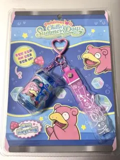 韓国 釜山限定 ポケモン ポップアップ ピカチュウ ヤドン キーリング