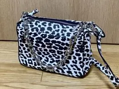 ZARA レオパード　ショルダーバッグ