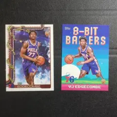 VJ EDGECOMBE rc など シクサーズセット topps nbaカード