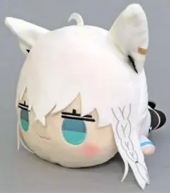 ホロライブ寝そべりぬいぐるみ　白上フブキ