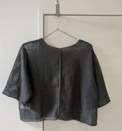 （値下げ不可）LOWRYS FARM　シアートップス　透け感　前後2way