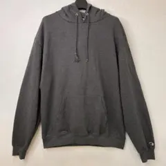 チャンピオン パーカー エコフリース 無地 グレー L 2XL相当 裏起毛