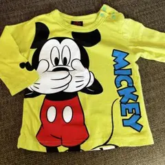 【BABY DOLL】ミッキー長袖Tシャツ＊70cm相当＊春カラー