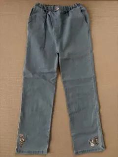 新品未使用marmaraku 刺繍入りデニム　140