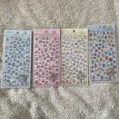 しずくちゃん ボンボンドロップシール ミニ 4枚セット