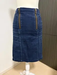 Johnbull ジョンブル ストレッチ素材 タイトデニムスカート