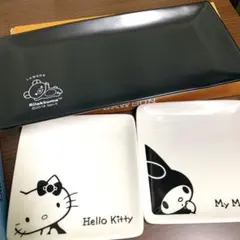 LAWSON 非売品 皿 ハローキティ マイメロディ リラックマ 小皿 ローソン