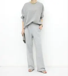 REMI RELIEF/レミレリーフ】 SWEAT FLARE PANTS 白 - メルカリ