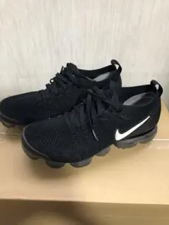 Nike VaporMax 黒 ナイキ エアヴェイパーマックス フライニット26