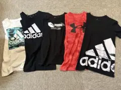 adidas PUMA アンダーアーマー５枚セット