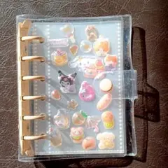 オレンジシール帳 シール20個リフィル10枚 サンリオシール付 A7 推し活