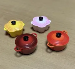 LE CREUSET ル・クルーゼ ミニチュアマグネット 4個セット
