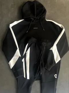 【 puff太郎 様専用. 】CRONOS セットアップ S ブラック×ホワイト