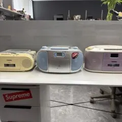 ラジカセ3台セット　ジャンク