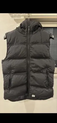 AZUL by moussy ダウンベスト ブラック XLのサムネイル