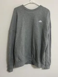NIKE オーバーサイズフィットスウェット グレー Sサイズ