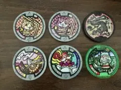 妖怪ウォッチメダル ルビーニャン トパニャン など 6枚セット