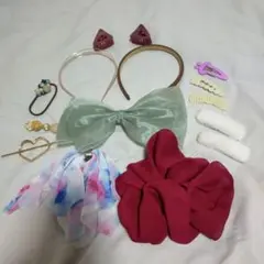 ヘアアクセサリー15点セットまとめ売り