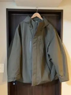 UNIQLO ユニクロ ハイブリッドダウンパーカ 3XL ダークブラウン