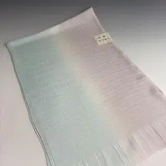 夏・単衣用】正絹紋紗帯揚げ (草花ぼかしとんぼ柄3828） 丹後ちりめん