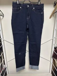 スキニーデニム ダークブルー GU/ジーユー 67サイズ